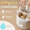 Электрическая яйцеварка 6-в-1 Rapid с автоматическим отключением, звуковым напоминанием, дизайном сенсорного экрана, пищевым классом, не содержащим бисфенол-А, умная электрическая яйцеварка