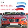 3 шт. ABS-полоска для BMW X1 E84 F48 F49 2009-2015 2016-автомобильная гоночная решетка, накладка, зажим M Power Performance