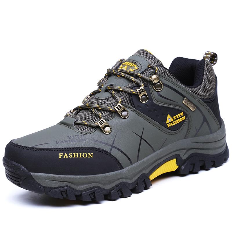 High Top Men's Outdoor Desert Hiking Shoes Hiking Boots Fashion Classic Casual Sports Shoes Anti-slip Wear-resistant Men's Shoes