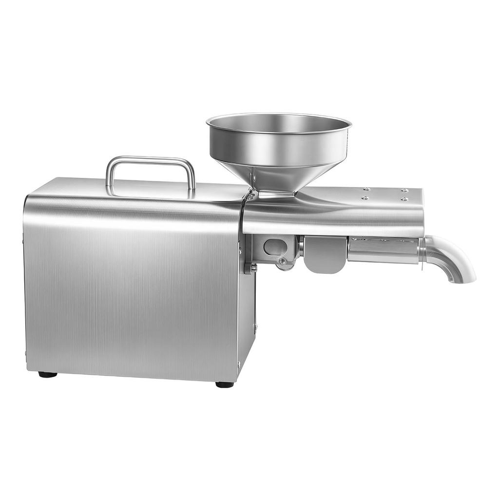 Oil Press Machine, 3.75KG/H Capacity, 750W Oil Extractor Machine, Automatic Electric Oil Maker for Home Commercial Use, 50-300 Hot Pressing for