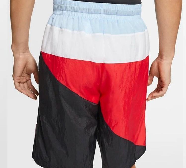 Nike Sports Shorts Men's Black Red Blue Moderate BV9413-011