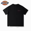 Мужская футболка Dickies в американском ретро стиле с принтом красного логотипа