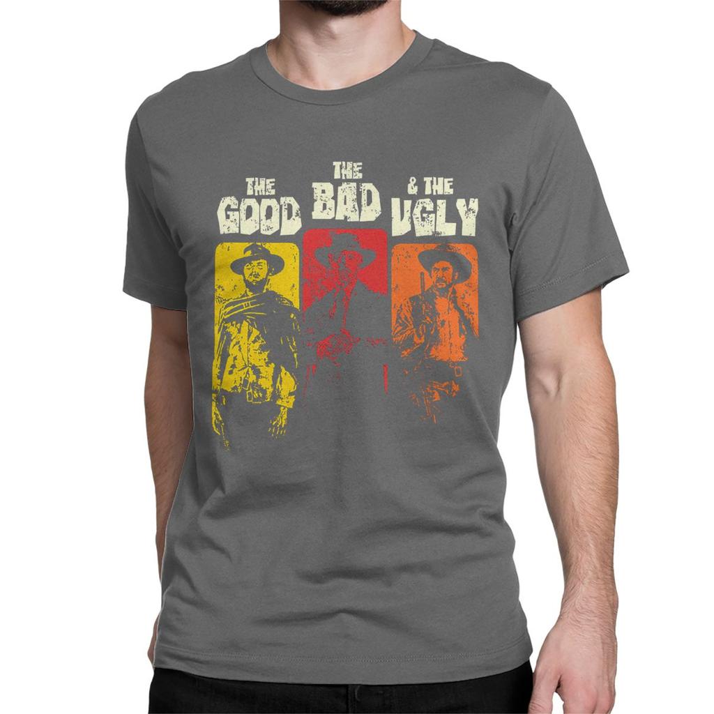 The Good The Bad The Ugly T Shirts Men Women 100% Cotton Leisure T-Shirt Break-Bad Tee Shirt Short Sleeve Tops Summer