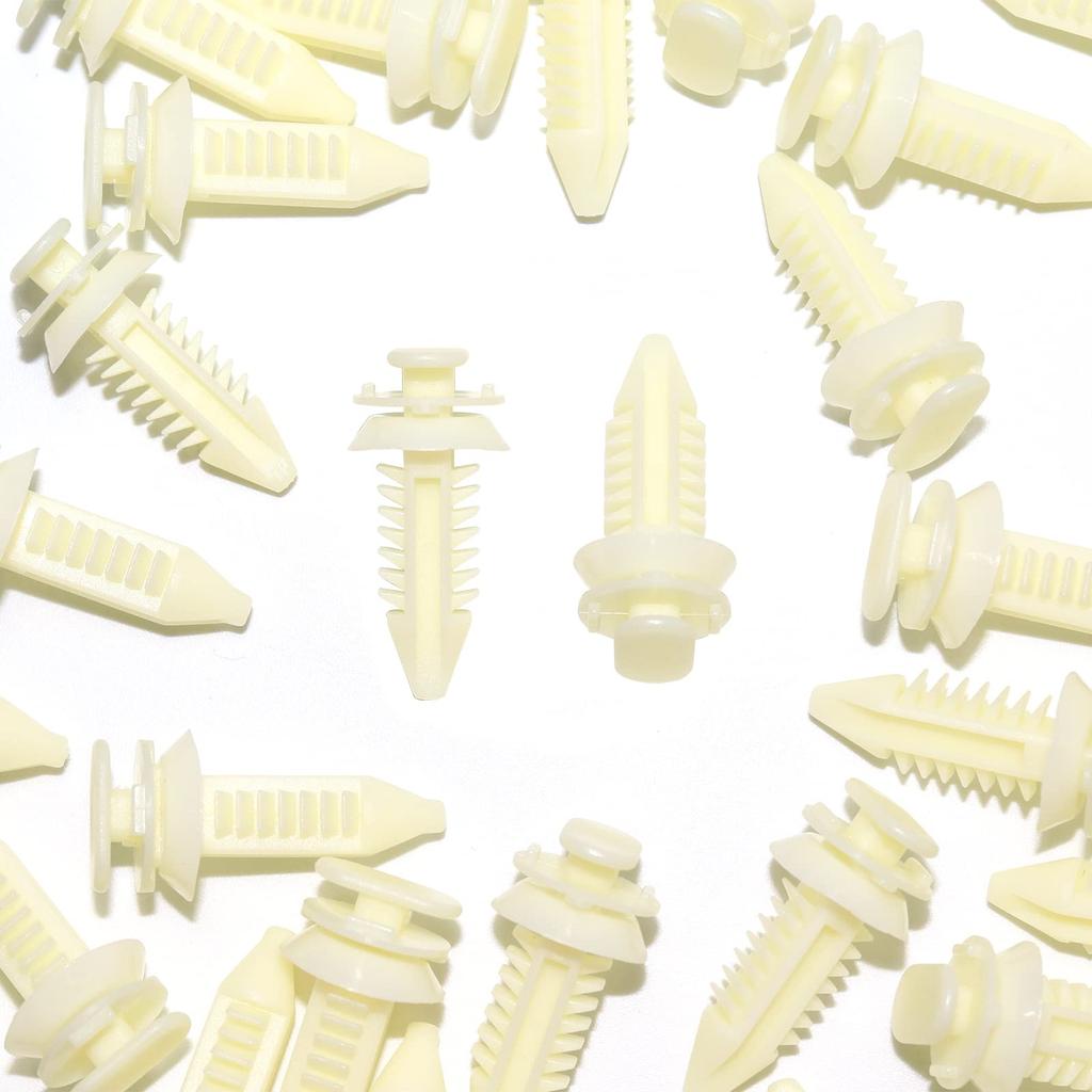 Woodzdon 50pcs Door Panel Clips Interior Trim Panel Retainer for 15545202 GM Truck Pickup