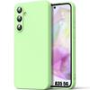 Case - BOOLING - for Samsung Galaxy A35 5G - Silicone Protection - Shockproof - Scratch-Resistant - Green