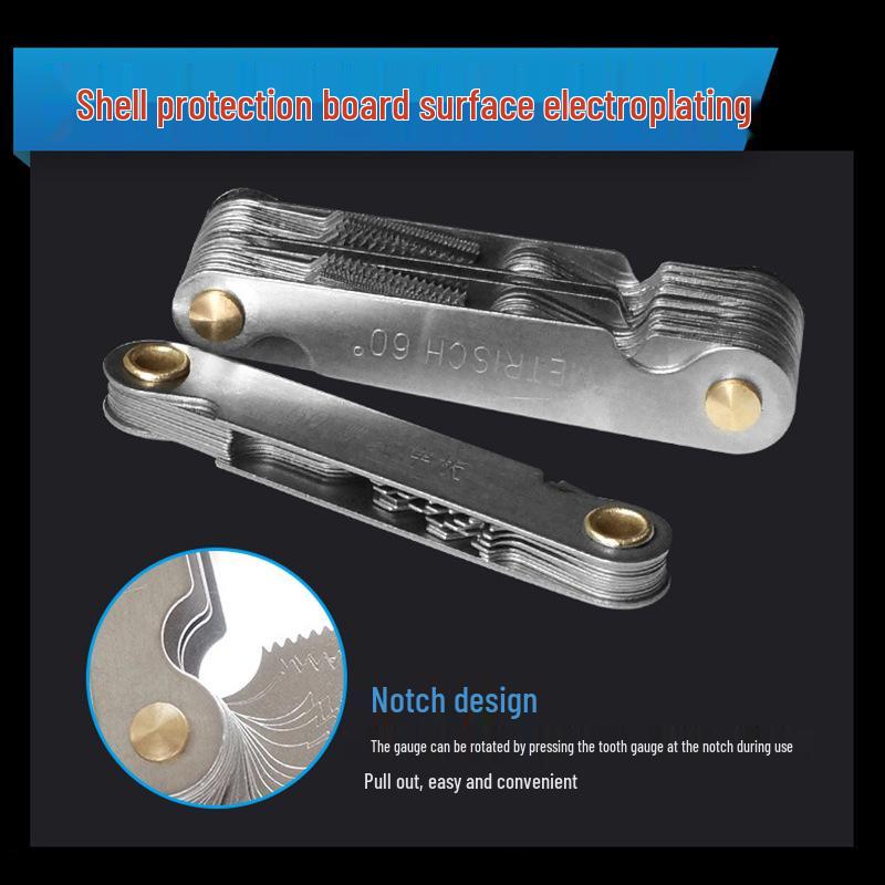 Американский стандартный метрический и дюймовый резьбовой калибр-пробка и шаблон