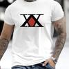 Symbol Graphic Print T-Shirt Breathable Cool, Comfortable Wear,Daily Casua