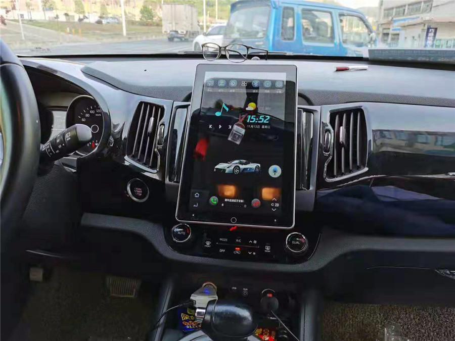 10-дюймовая автомагнитола Android 9.1, головное устройство, 1 DIN, поворотный HD-экран, GPS-навигация