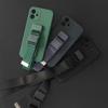 Rope Case Silicone Case With Lanyard Handbag Lanyard Strap For Samsung Galaxy S22 Ultra Black