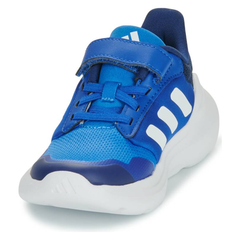 Adidas Tensaurrun 2.0 Mesh Comfortable Lightweight Non-Slip Durable Low-Top Running Shoes Kids Sneakers Blue White IE5989