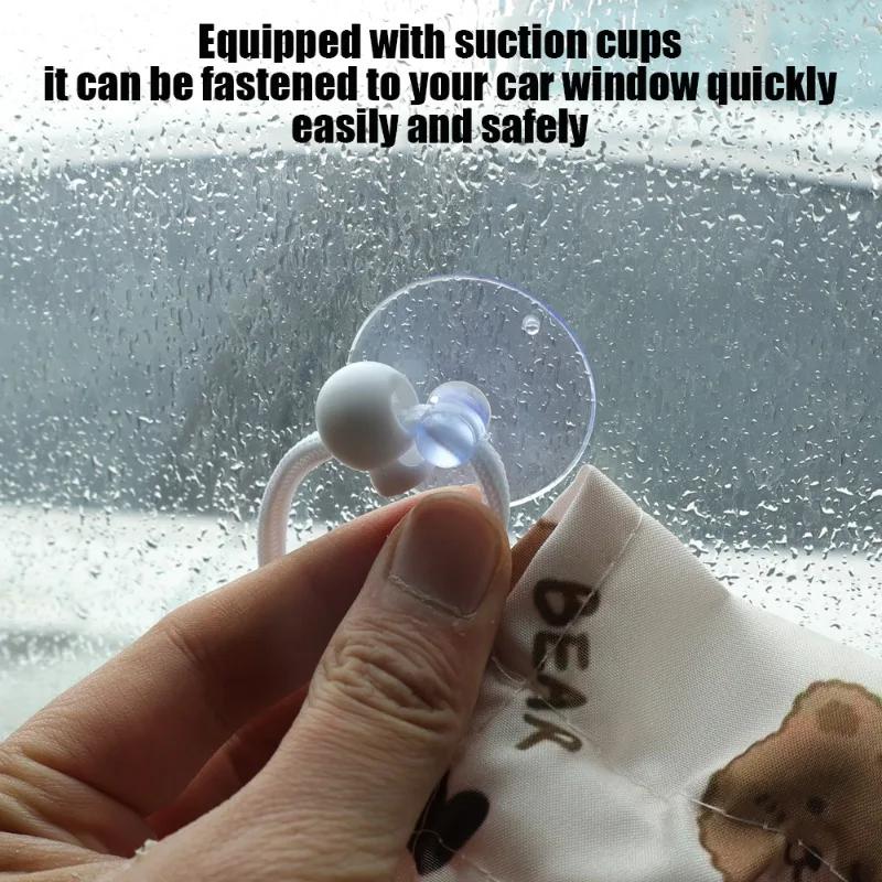 Автомобильная детская шторка на боковое окно, солнцезащитный козырек с рисунком из мультфильма, защитный козырек для детской машины, аксессуары