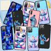 Phone Case for iPhone 17 16 15 Plus X XR 16E Huawei P30 P20 Lite Redmi Note 14 12 11 13 Pro Max OPPO A60 A80 A40 A18 A38 Blue Lilo Stitch Lovely Cover