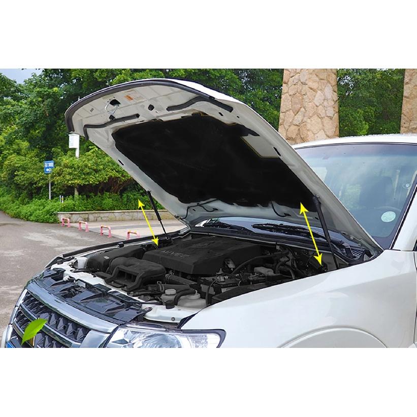 For Mitsubishi Pajero V80 V93 V95 V97 V98 2007-2021 Car Accessories Stainless Steel Front Bonnet Hood Lift Support Shock Struts