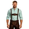 Мужская рубашка с длинным рукавом в стиле business casual, хлопково-льняная, для повседневной носки