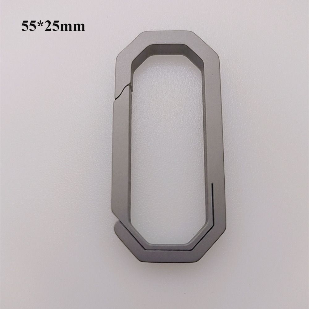 Титановый сплав брелоки супер легкие брелки пряжка кулон мужской креативный подарок