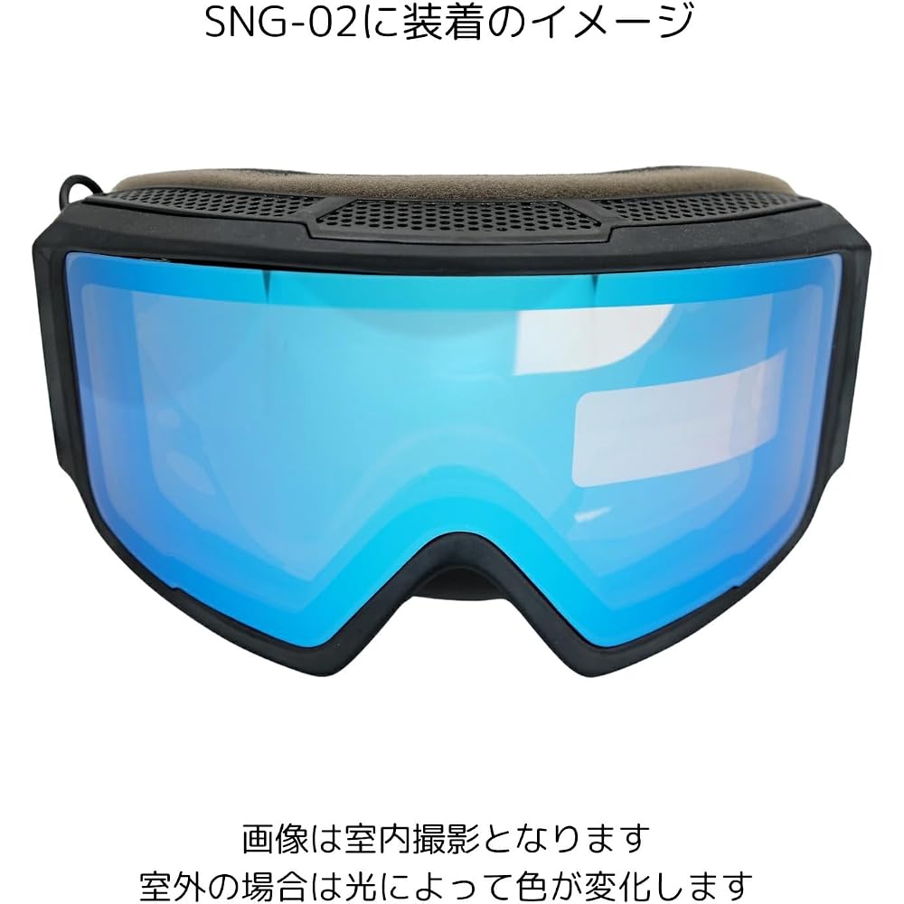 Fujikaze SNG-02 Heated Goggles Anti-Fog Full REVO Mirror 99% UV Protection for Snowboarding Skiing Winter Sports