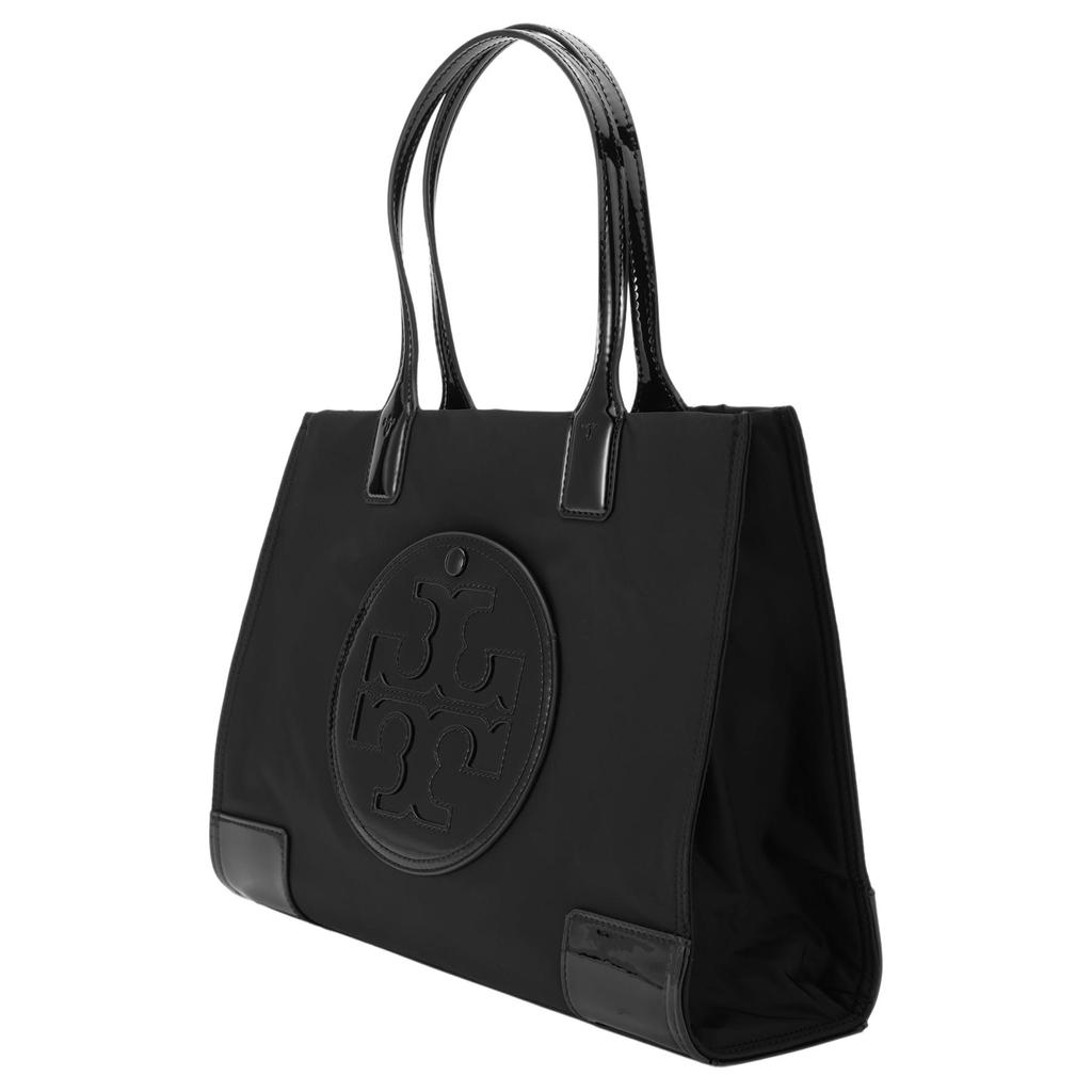 Tory Burch Элла Стильная Сумка-тоут с двойным логотипом T Женские сумки-тоут Черный 90482-001
