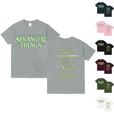 Женская модная и повседневная футболка с длинным рукавом и принтом, с коротким рукавом