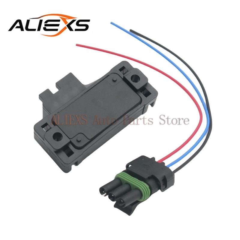 12223861 Map Manifold Absolute Pressure Sensor For Modified Cadillac Chevrolet Buick 16040749 28182635 23528418 12219935 New