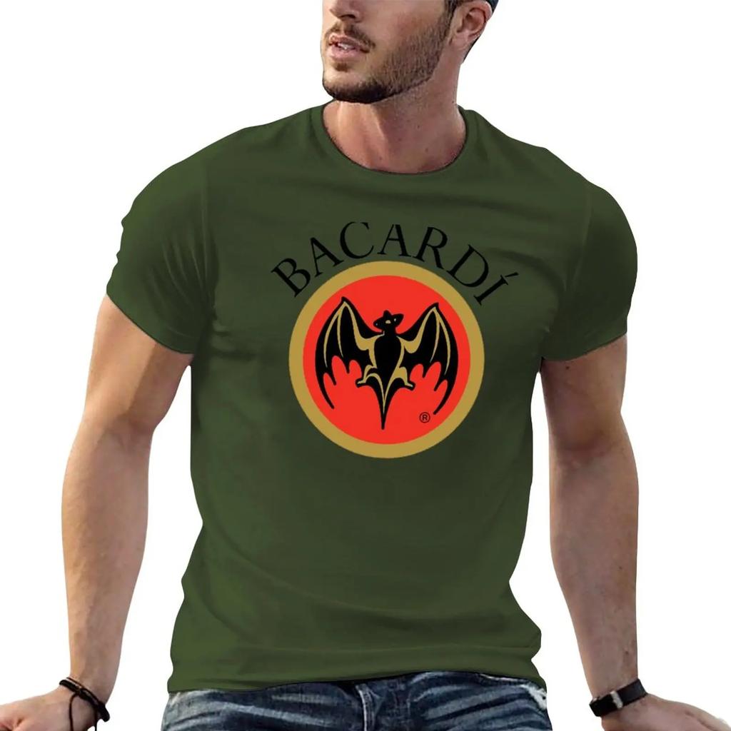 New Bacardi Logo Dead Boys TShirt summer clothes vintage graphic tee plus size tops Unisex workout shirt
