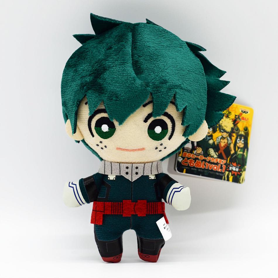 Anime My Hero Academia Plush Toys Cartoon Izuku Midoriya Katsuki Bakugou Shouto Todoroki Stuffed Dolls Kids Gifts