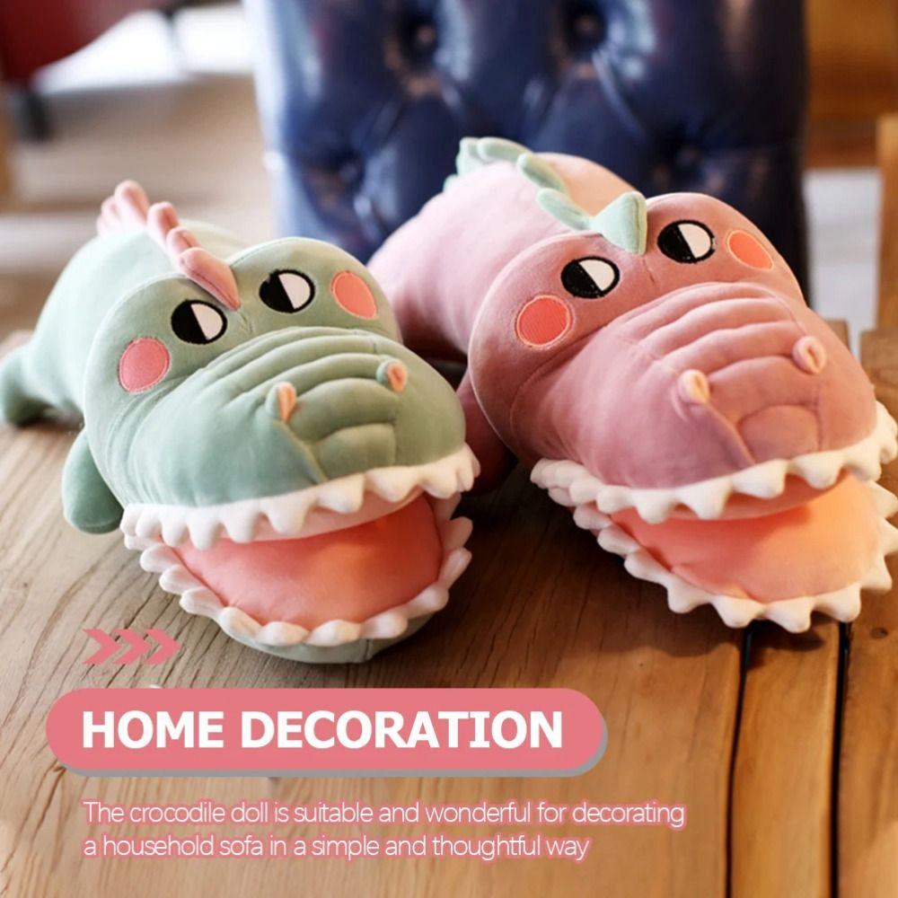 Stuffed Animal Stuffed Crocodile Dolls Hugging Pillows Animal Alligator Throw Birthday Gifts