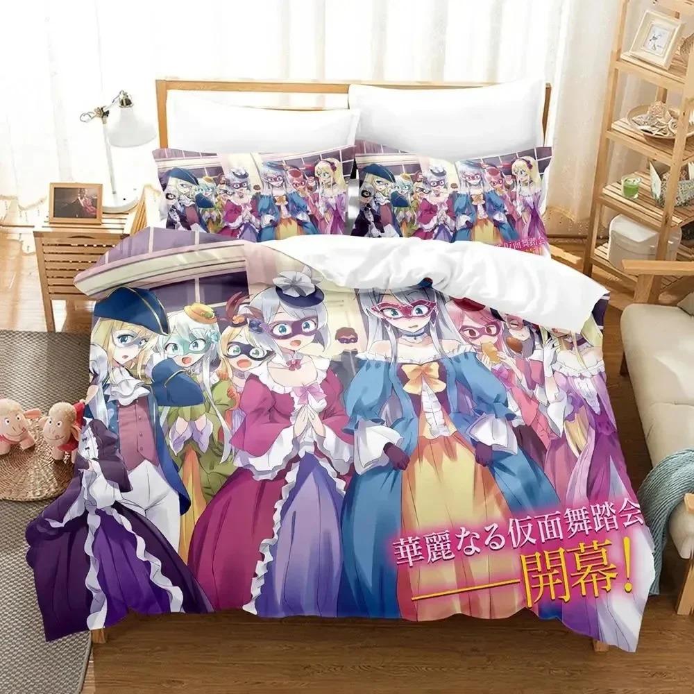 In Another World with My Smartphone Bedding Set Duvet Cover Bed Set Quilt Cover Pillowcase Comforter King Queen Size Boys Adult