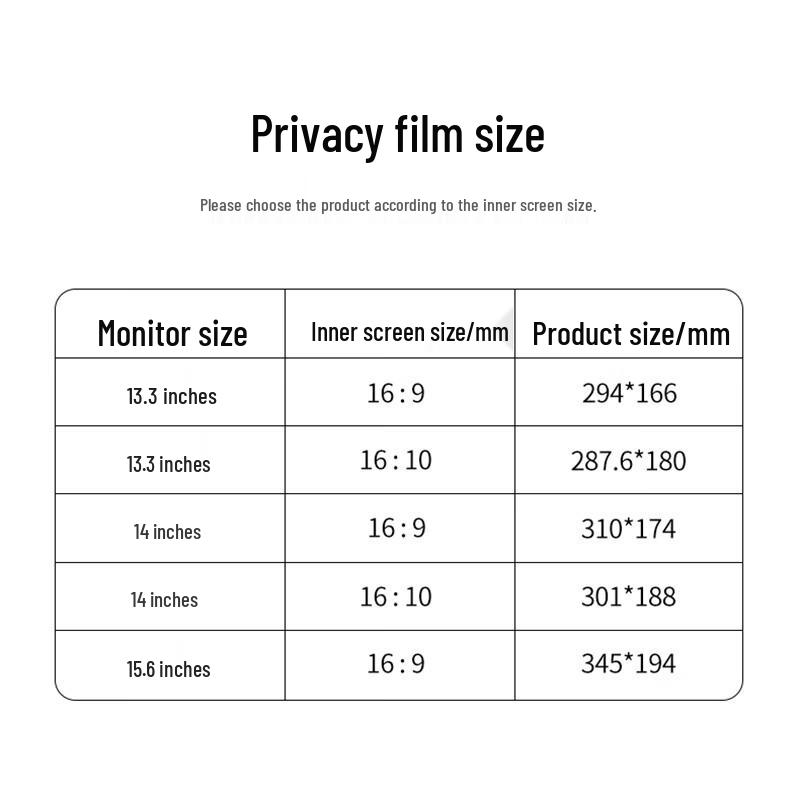 UGREEN 15,6-дюймовый 16:9 Съемный фильтр конфиденциальности для ноутбука против подглядывания