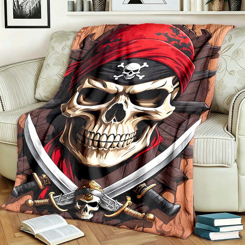 Orlando Pirates Theme Blanket Suitable For Beds Sofas And Camping Perfect For Both Men And Women Comfortable Bedding All Year Round