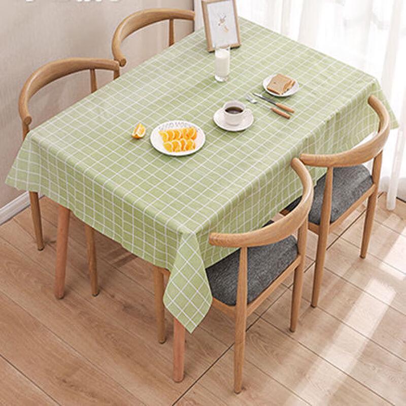 PEVA Waterproof & Oil-Proof Easy-Clean Tablecloth