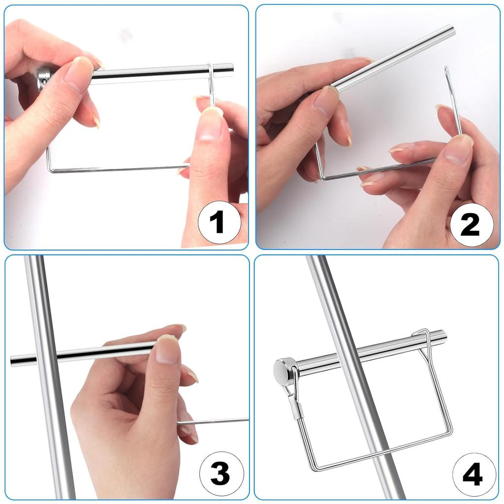 6 Pcs Trailer Coupler P, 5/16" X 4" PTO Shaft Locking P, Heavy-Duty Square Towing Hitch P, Trailer Safety Coupler P, Wire Lock P, Trailer Hitch