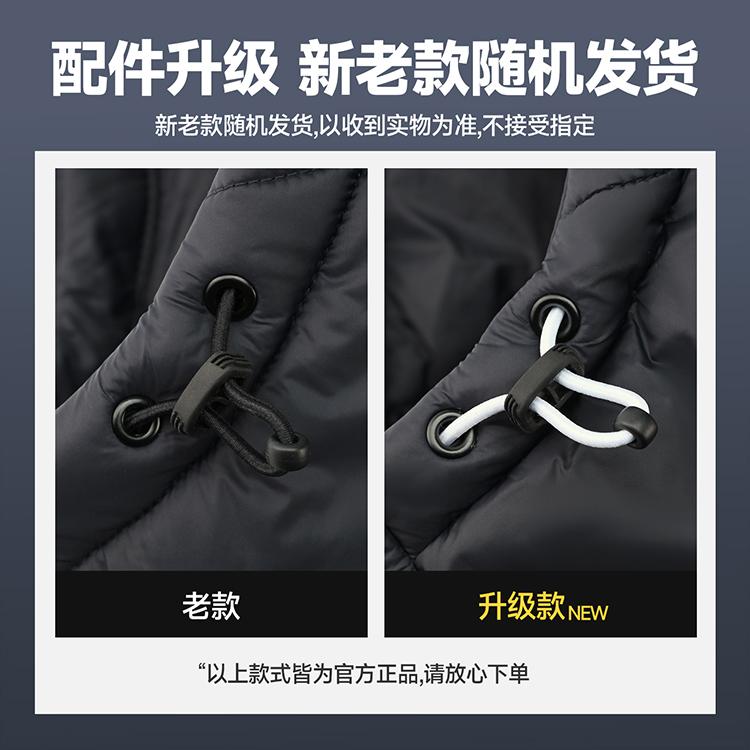 Li Ning Пуховик Унисекс Черный AYMU607-3