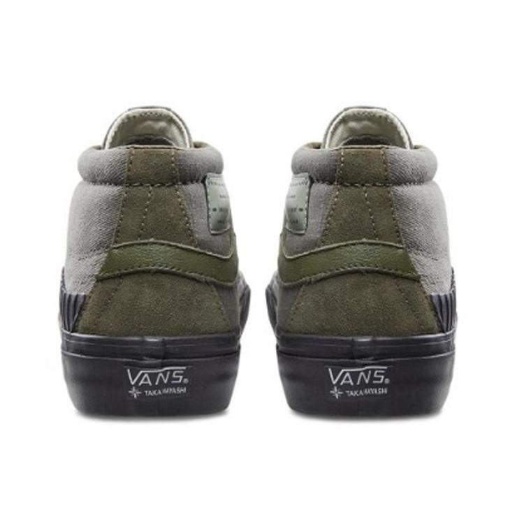 Vans 138 Mid Taka Hayashi Военно-зеленый VN0A45K7VTQ