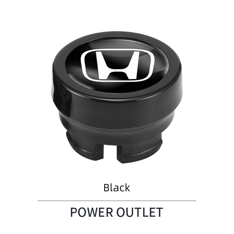Car Cigarette Lighter Cover Power Outlet Dust Cap Accessories For Honda Civic Fit Jazz Accord Pilot CRV Odyssey Passport City akn256