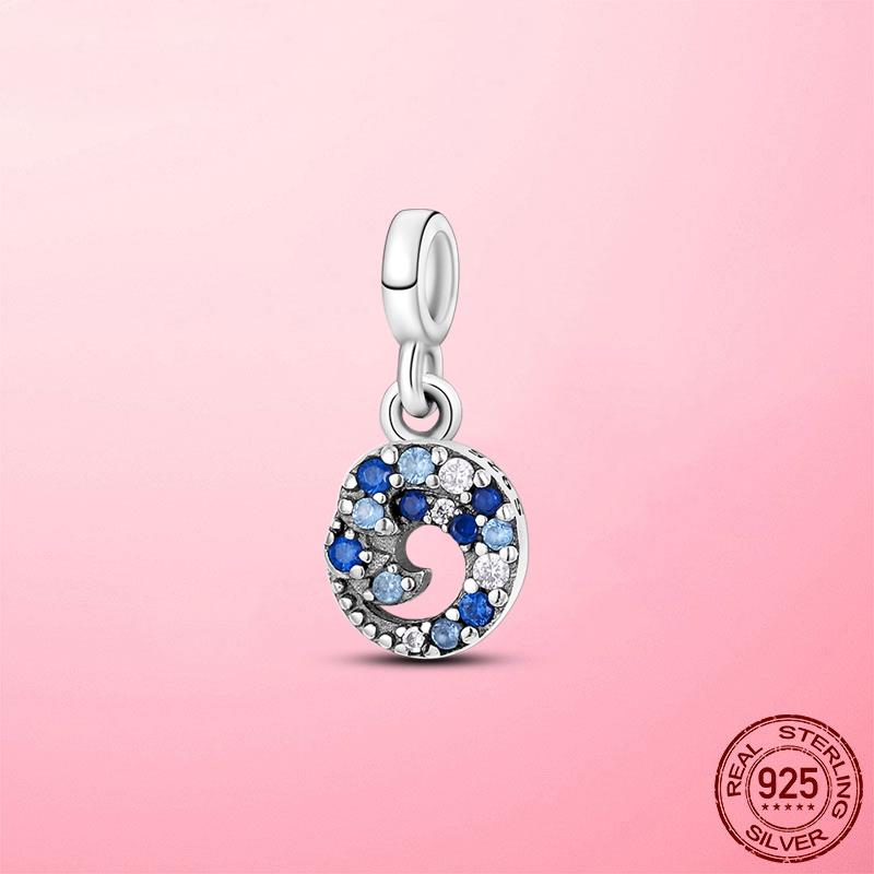 925 Silver My Love Starfish Flamingo Pendant Charms Fit Original Original Me Bracelet DIY Bead Jewelry For Women