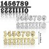 Цифры для часов 3 см Цифра для часов, Арабские цифры Римские цифры Часовая деталь Подходит для дома и школы