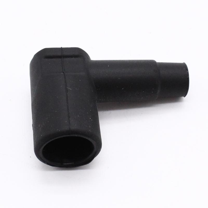 Улучшенный комплект наконечников высоковольтных катушек зажигания и свечей зажигания с угловым резиновым разъемом для кабелей от 6 до 10 мм