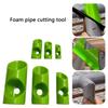 6Pcs Tube Cutter Set Various Size Long-lasting Device For HVAC Pipe Insulation With Etched Lines