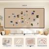 High-End Creative Felt Photo Wall Display Board for Living Room
