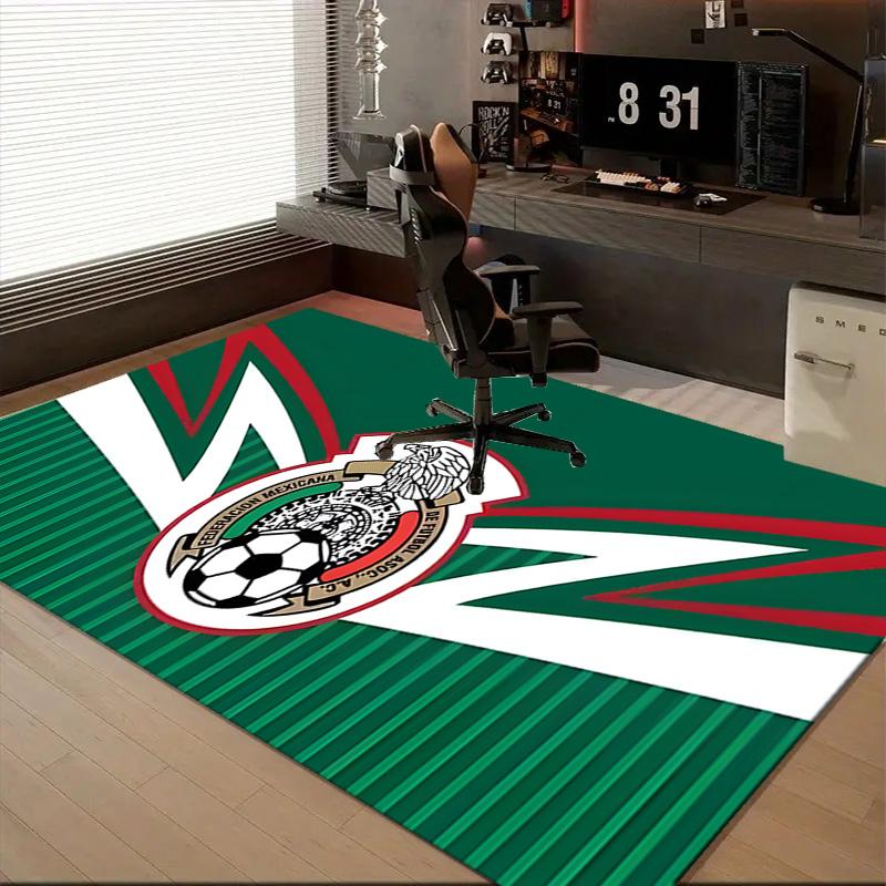 1PC Manchester United Crest Rug Game Carpet, Floor Mat for Bedroom Living Room Entryway Rug, Home Decor Idea Gift for Christmas birthday