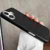 Чехол iPhone 16 с большим отверстием, гладкая кожаная текстура, для Apple, 12 однотонных цветов, для трансграничной продажи 14/13, два в одном 15 и 17 Pro