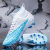 2024 Men's Soccer Shoes Large Size Ultralight Football Boots Boys Sneakers Non-Slip AG/TF Soccer Cleats Ankle Boots Unisex