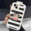 Знаменитый Роскошный Кожаный Чехол Для Телефона P-Paul F-Frank Для IPhone 15 14 13 Pro Max 12 11 16 Plus Чехол Для Телефона
