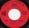 7inch Record RAY PRICE - For The Good Times / Grazin' In Gre 445178 Columbia 1970 US Pop Used