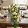 Realistic Lemon Vine Decor Greenery Simulation Lemon Vine Faux Lemon Wreath  Wedding Party Decor