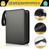 9-Pocket Card File, Holds 900 Cards, Pack of 50, Waterproof and Wear-Resistant PVC Cover, Portable Zipper Organizer, Ideal for Storing Various Game Ca