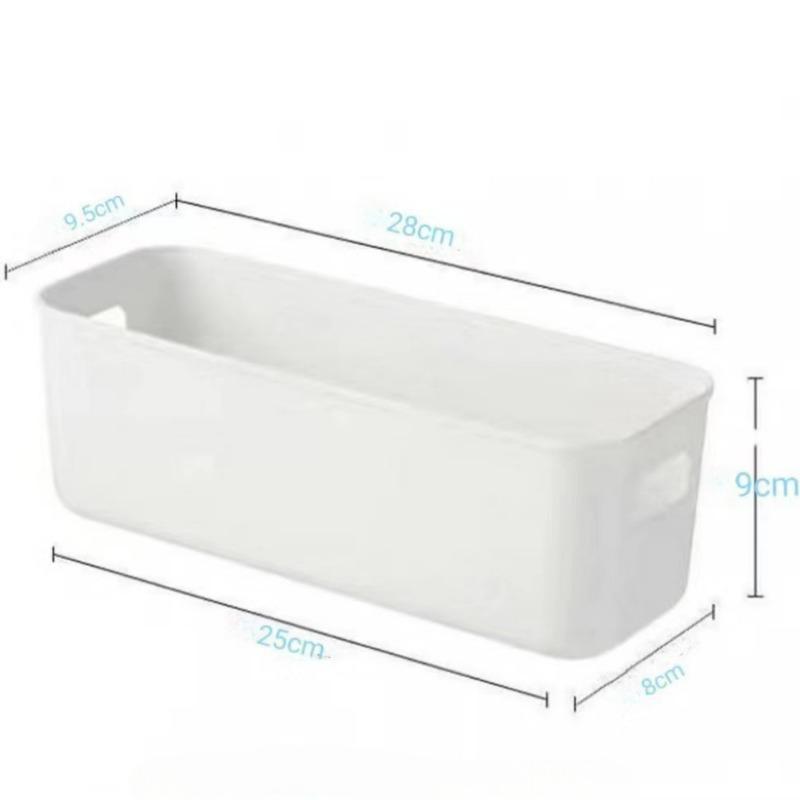 Bathroom Cosmetics Sundries Storage Boxes Home Drawer Office Organizer Basket Plastic Kitchen Cookware Storage Bins Jewelry Box
