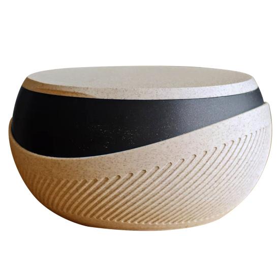 Напечатанная на 3D-принтере миска для семечек и орехов, двухслойная тарелка для закусок с отсеком для шелухи, сервировочная миска для фруктов и конфет, контейнер для отходов от скорлупы