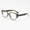 Fashion Transparent Cat Eye Optical Eyewear Finished Ladies Plain Glasses Unisex Spectacle Minus Anti Blue Light Glasees