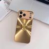 Aurora Glass Electroplated Gold Case for iPhone 17 Air/16 Pro Max